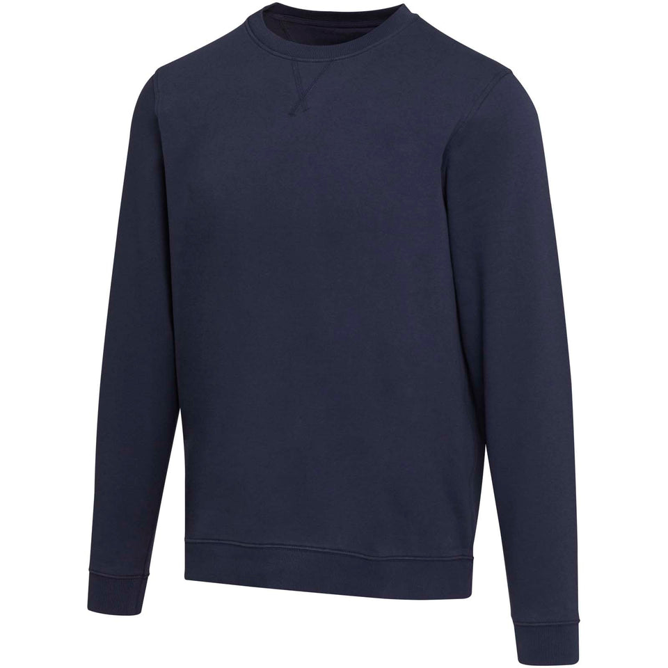 Maglione a girocollo unisex in tessuto biologico riciclato certificato OCS da 280 g/m² Jasper personalizzato con logo - Pubblienne
