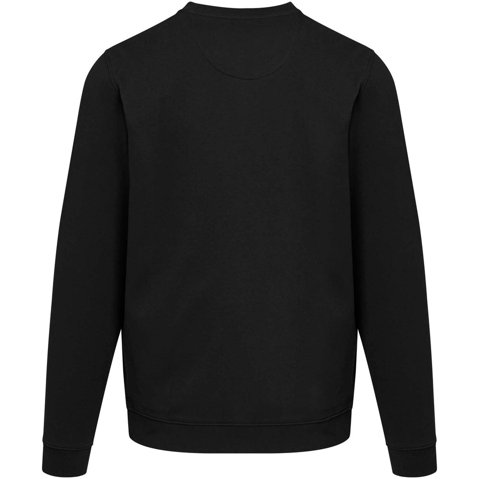 Maglione a girocollo unisex in tessuto biologico riciclato certificato OCS da 280 g/m² Jasper personalizzato con logo - Pubblienne