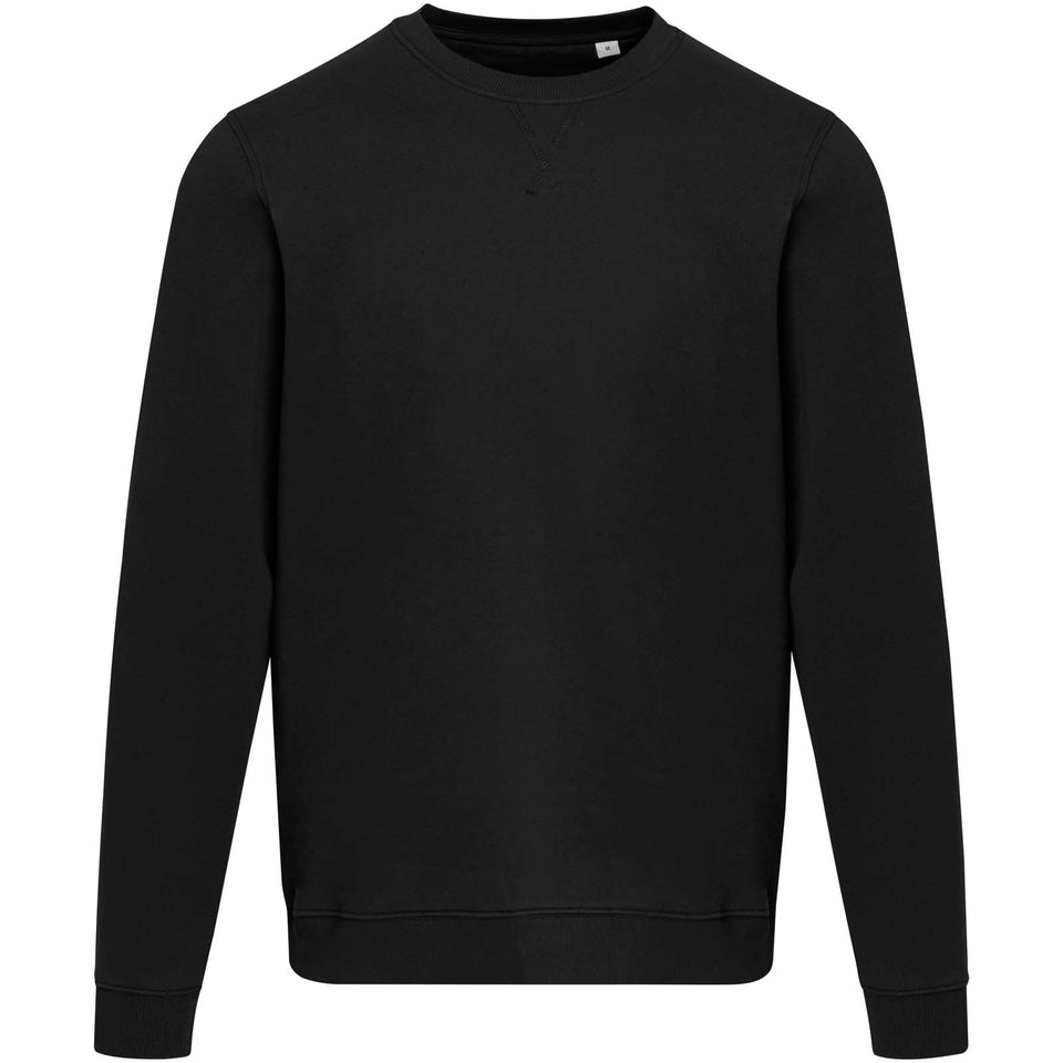 Maglione a girocollo unisex in tessuto biologico riciclato certificato OCS da 280 g/m² Jasper personalizzato con logo - Pubblienne