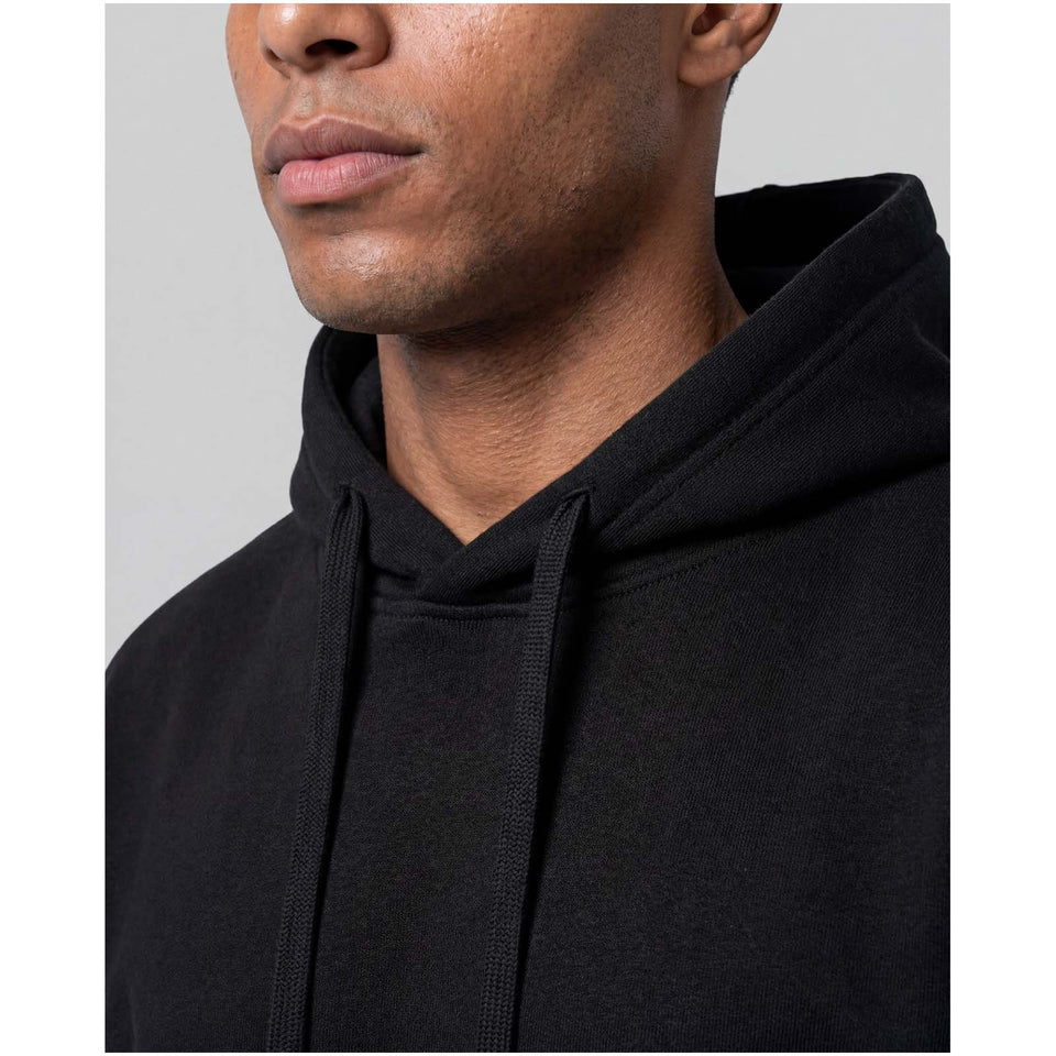 Felpa con cappuccio oversize in cotone biologico certificato OCS da 280 g/m2 Boris personalizzato con logo - Pubblienne