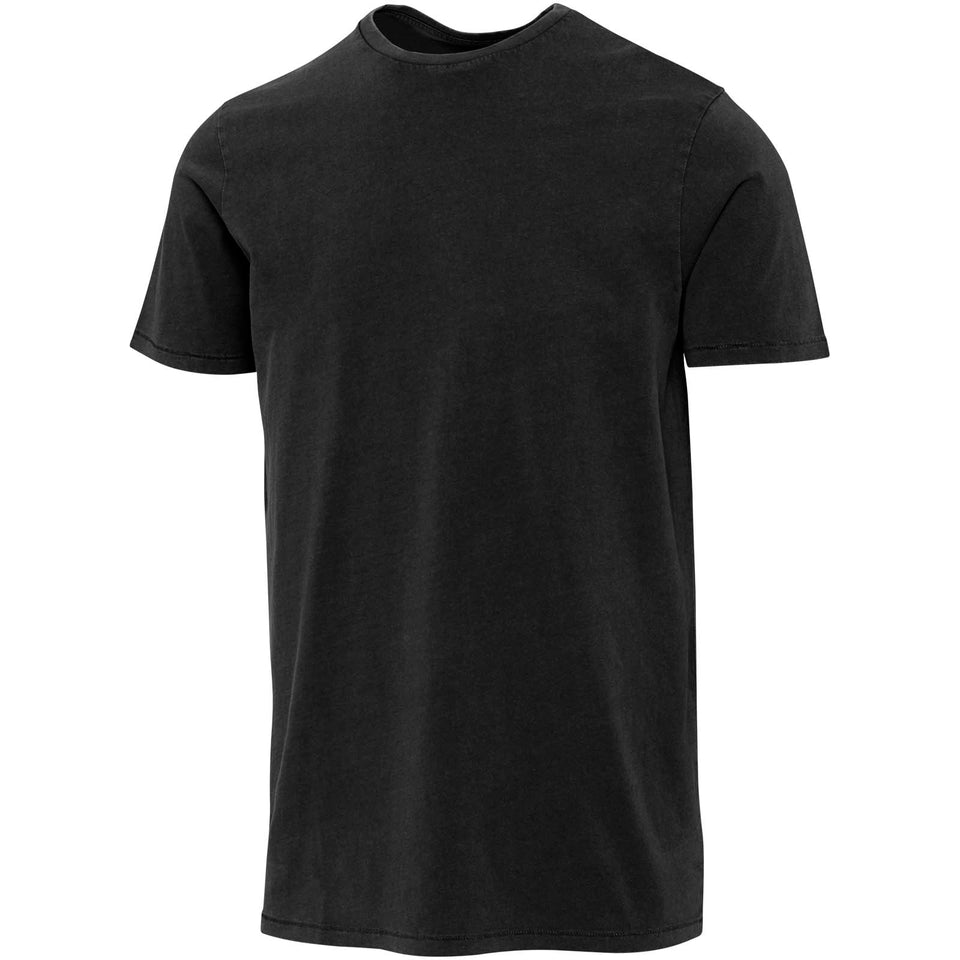 T-shirt a maniche corte da uomo in tessuto lavato da 160g/m² Nanaimo personalizzato con logo - Pubblienne