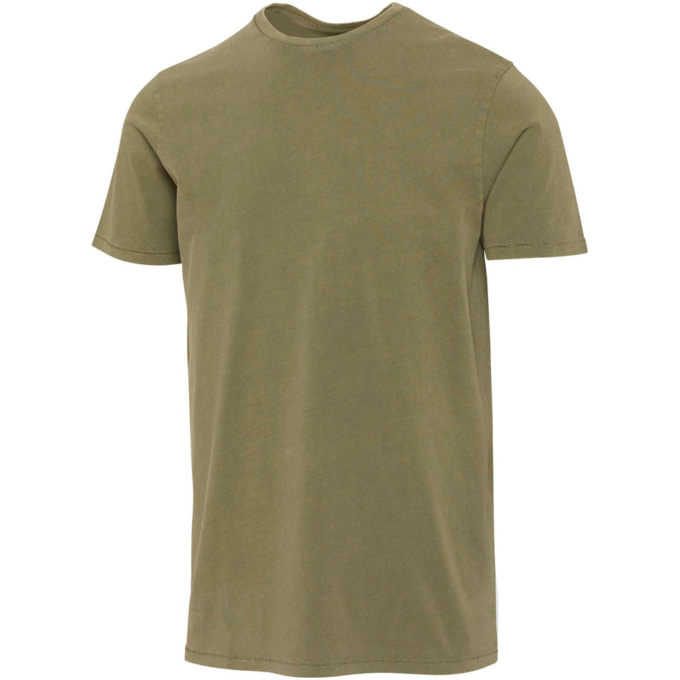 T-shirt a maniche corte da uomo in tessuto lavato da 160g/m² Nanaimo personalizzato con logo - Pubblienne
