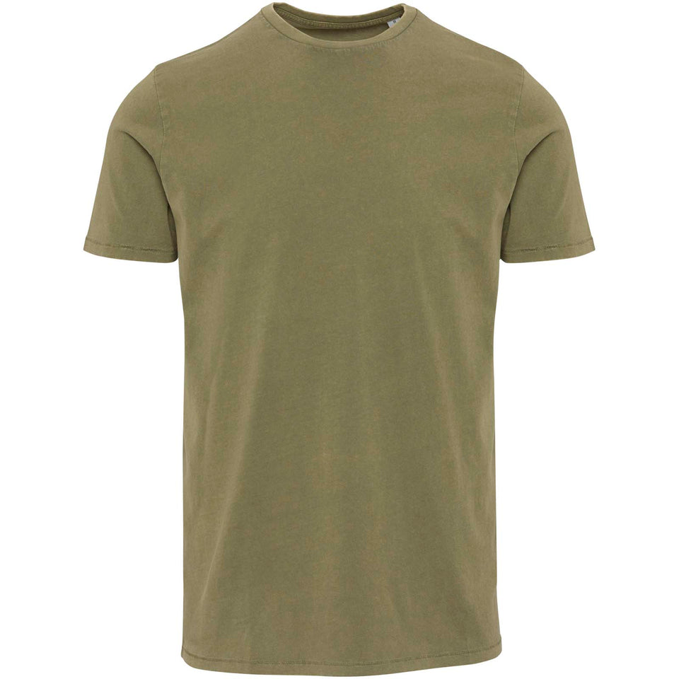 T-shirt a maniche corte da uomo in tessuto lavato da 160g/m² Nanaimo personalizzato con logo - Pubblienne