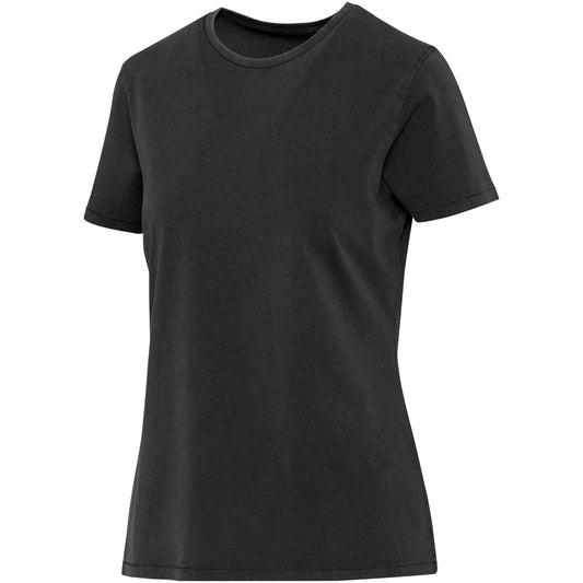 T-shirt a maniche corte da donna in tessuto lavato da 160 g/m²Nanaimo personalizzato con logo - Pubblienne