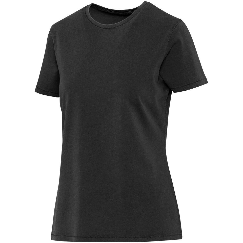 T-shirt a maniche corte da donna in tessuto lavato da 160 g/m²Nanaimo personalizzato con logo - Pubblienne