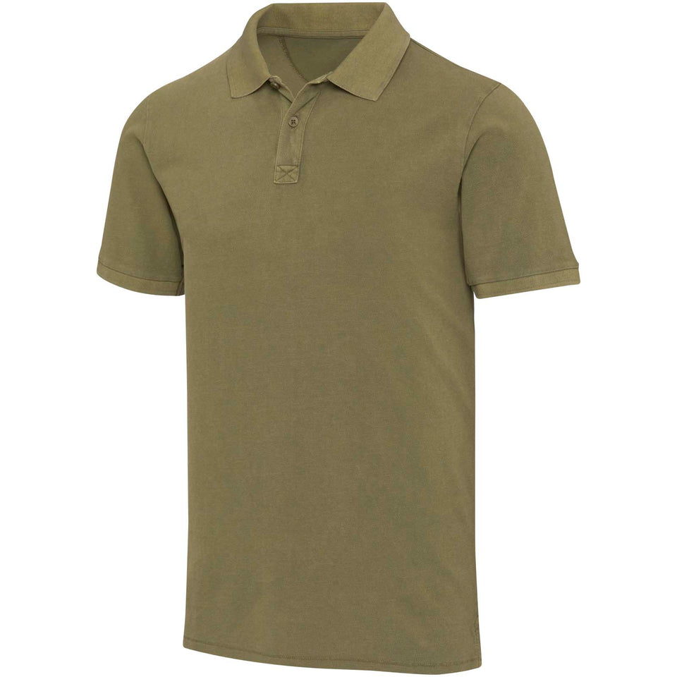 Polo da uomo in tessuto lavato da 200 g/m² Calgary personalizzato con logo - Pubblienne