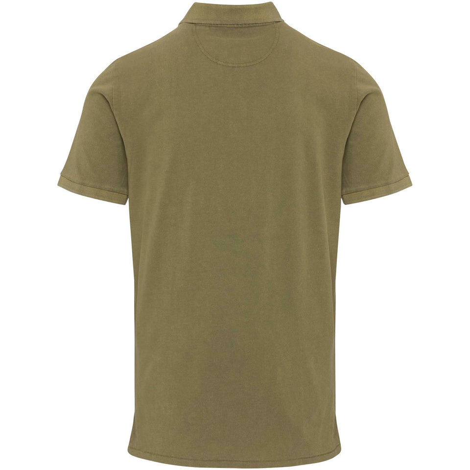 Polo da uomo in tessuto lavato da 200 g/m² Calgary personalizzato con logo - Pubblienne