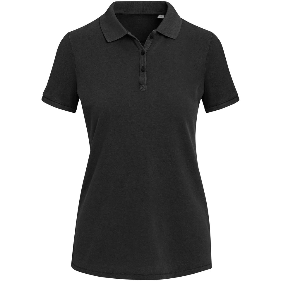 Polo da donna in tessuto lavato da 200 g/m² Calgary personalizzato con logo - Pubblienne