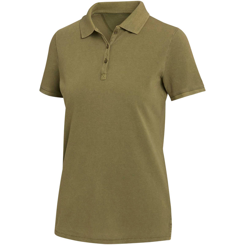 Polo da donna in tessuto lavato da 200 g/m² Calgary personalizzato con logo - Pubblienne