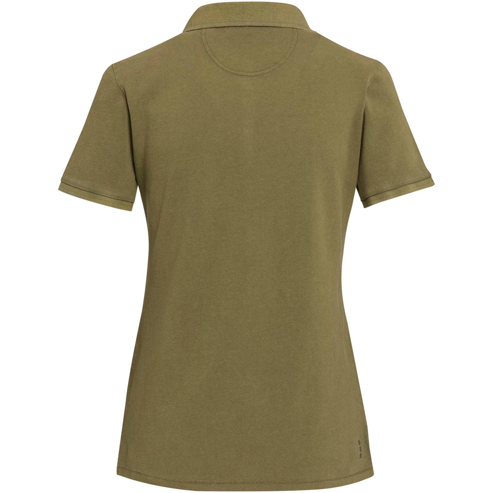 Polo da donna in tessuto lavato da 200 g/m² Calgary personalizzato con logo - Pubblienne