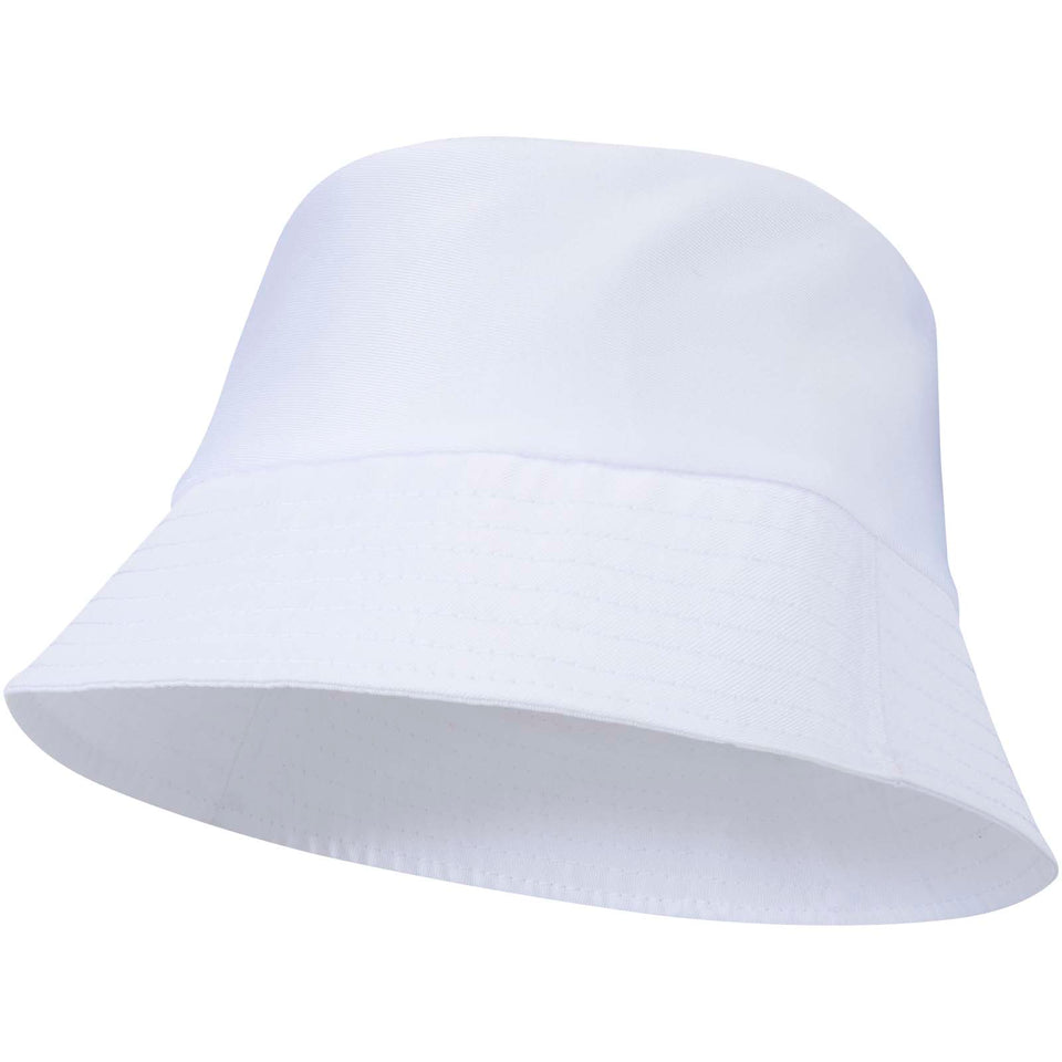 Cappello da sole in poliestere da 130 g/m² Solaris personalizzato con logo - Pubblienne