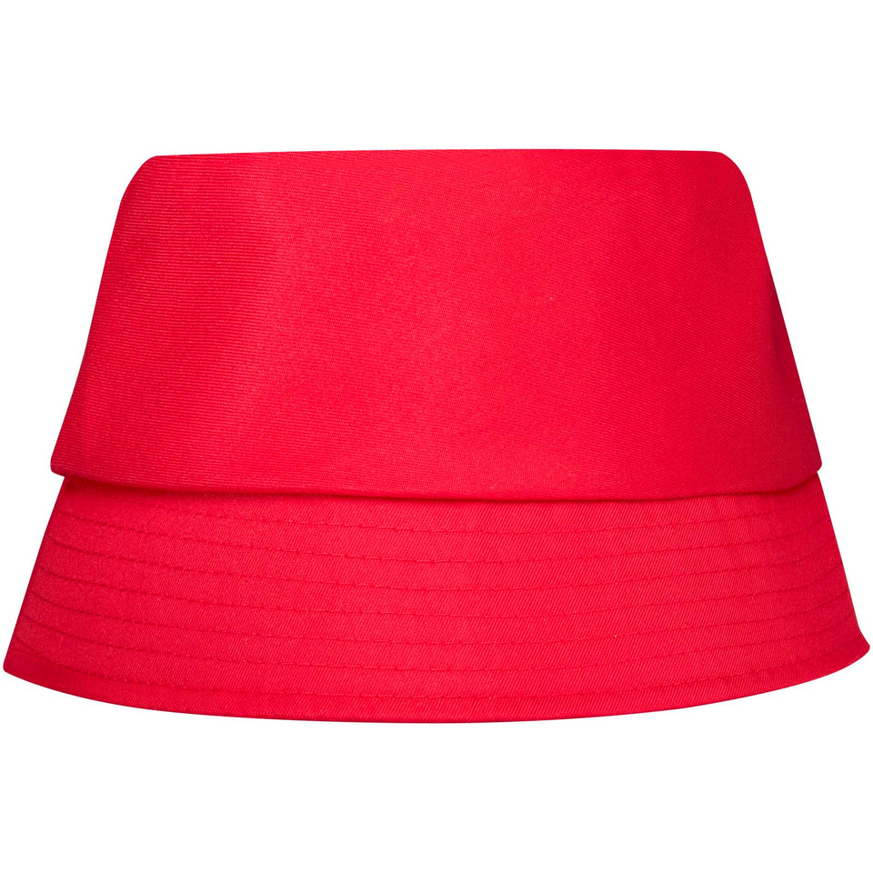 Cappello da sole in poliestere da 130 g/m² Solaris personalizzato con logo - Pubblienne