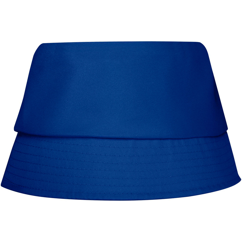 Cappello da sole in poliestere da 130 g/m² Solaris personalizzato con logo - Pubblienne