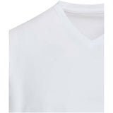 T-shirt a maniche corte unisex con scollo a V in cotone biologico certificato OCS da 200 g/m² Balfour personalizzato con logo - Pubblienne
