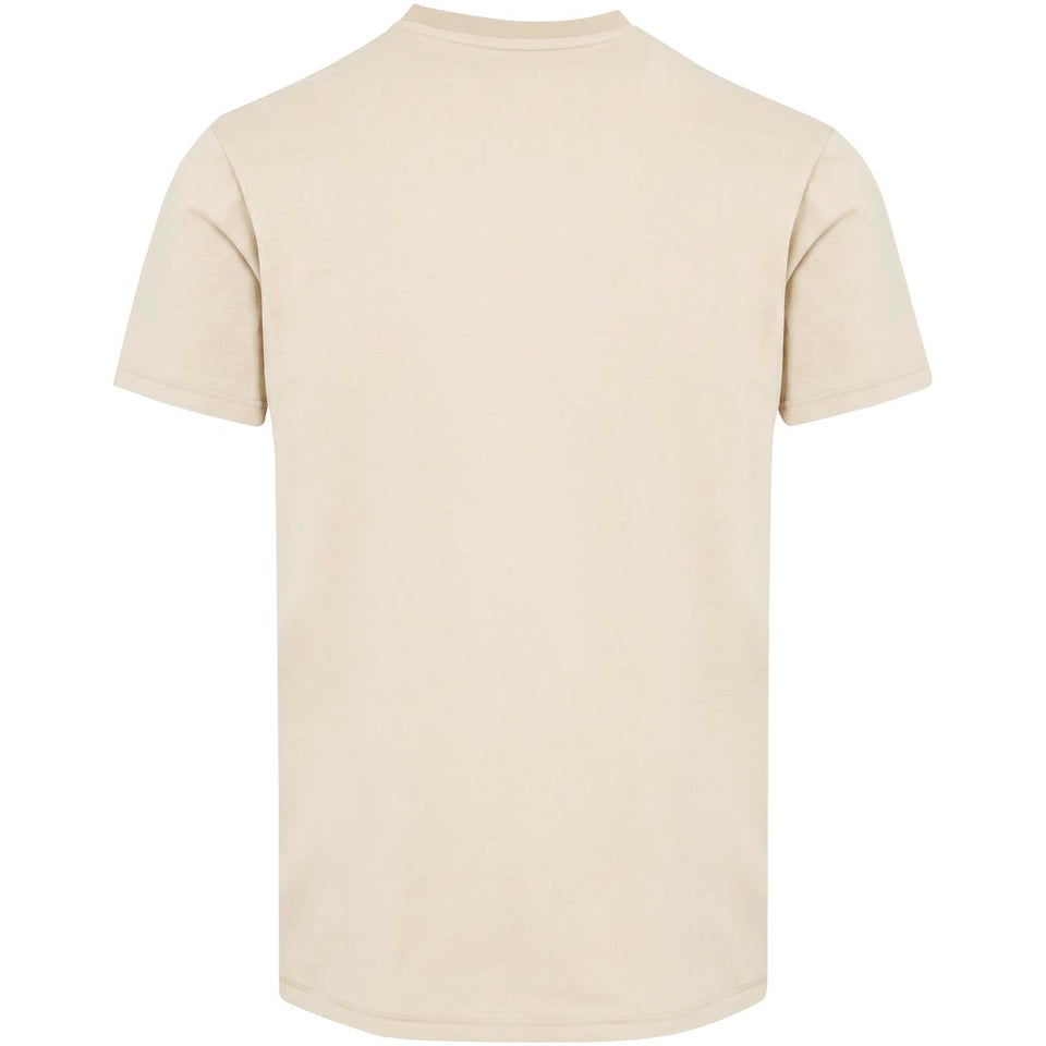T-shirt a maniche corte unisex con scollo a V in cotone biologico certificato OCS da 200 g/m² Balfour personalizzato con logo - Pubblienne