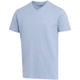 T-shirt a maniche corte unisex con scollo a V in cotone biologico certificato OCS da 200 g/m² Balfour personalizzato con logo - Pubblienne