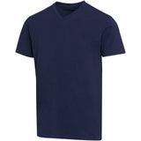 T-shirt a maniche corte unisex con scollo a V in cotone biologico certificato OCS da 200 g/m² Balfour personalizzato con logo - Pubblienne