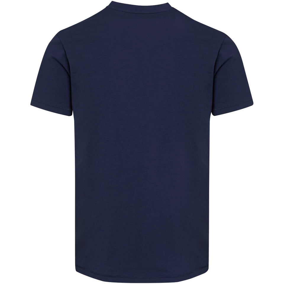 T-shirt a maniche corte unisex con scollo a V in cotone biologico certificato OCS da 200 g/m² Balfour personalizzato con logo - Pubblienne