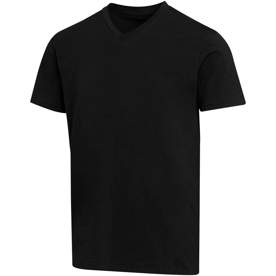 T-shirt a maniche corte unisex con scollo a V in cotone biologico certificato OCS da 200 g/m² Balfour personalizzato con logo - Pubblienne