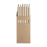 3658 Draw - Set Pastelli 6pz personalizzato con logo - Pubblienne