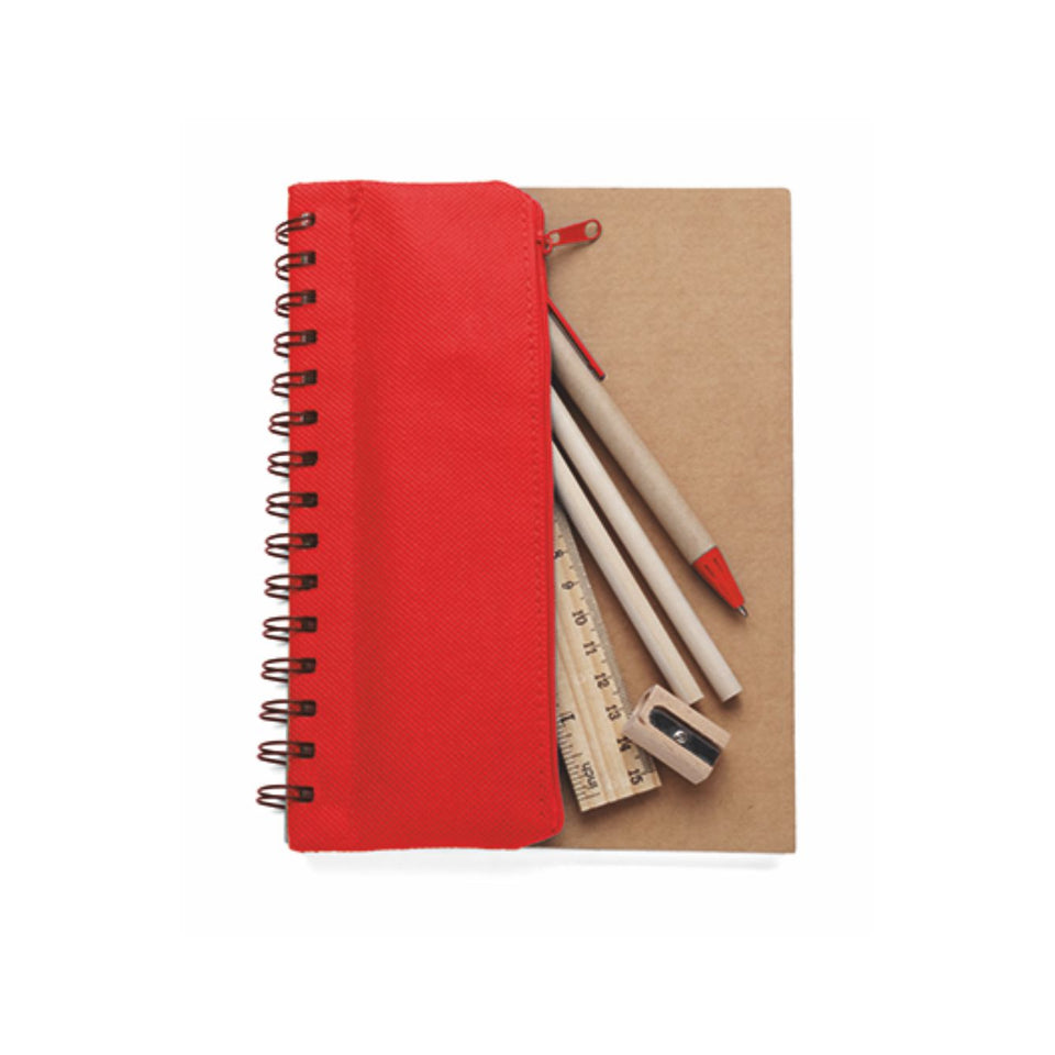 3666 MALDA - Block Notes Con Borsello personalizzato con logo - Pubblienne