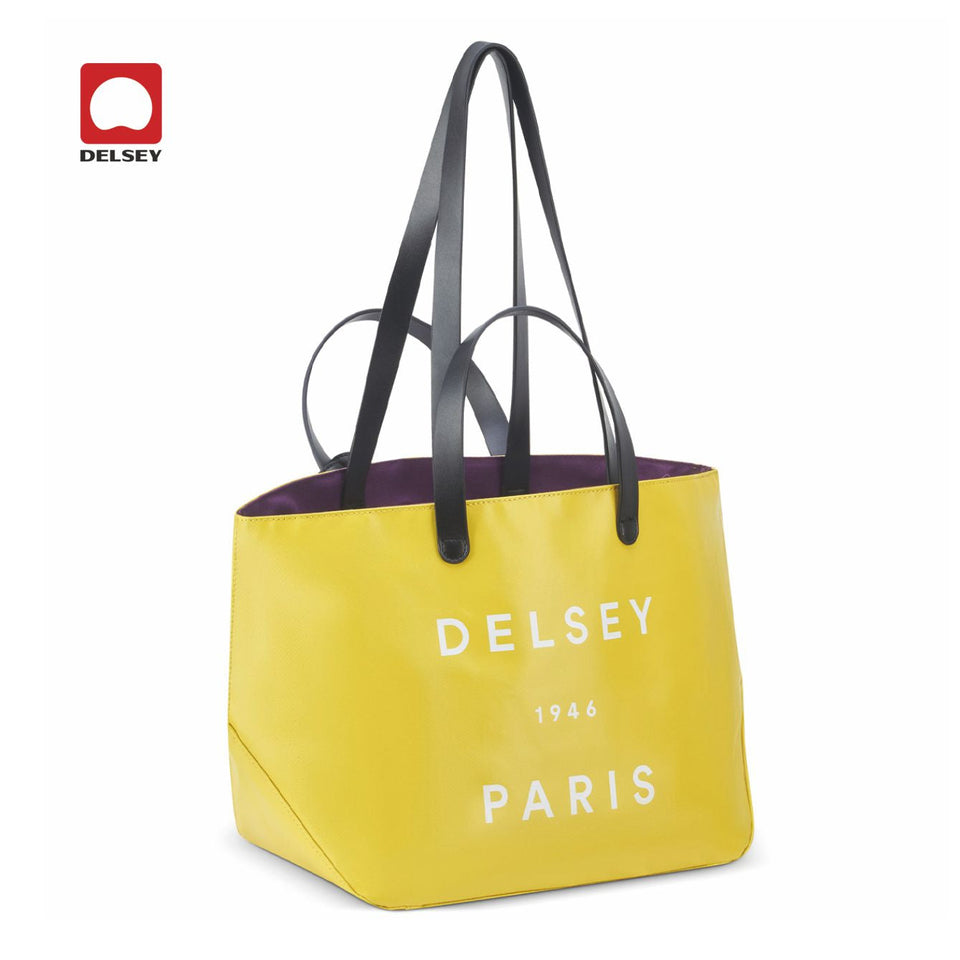 4307 Elyse Small - Borsa Tote In PVC E Pelle Delsey personalizzato con logo - Pubblienne