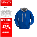 Felpa Hampton personalizzato con logo - Pubblienne