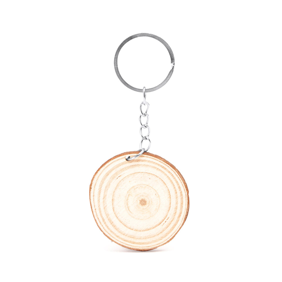 0792 - Portachiavi in Legno personalizzato con logo - Pubblienne