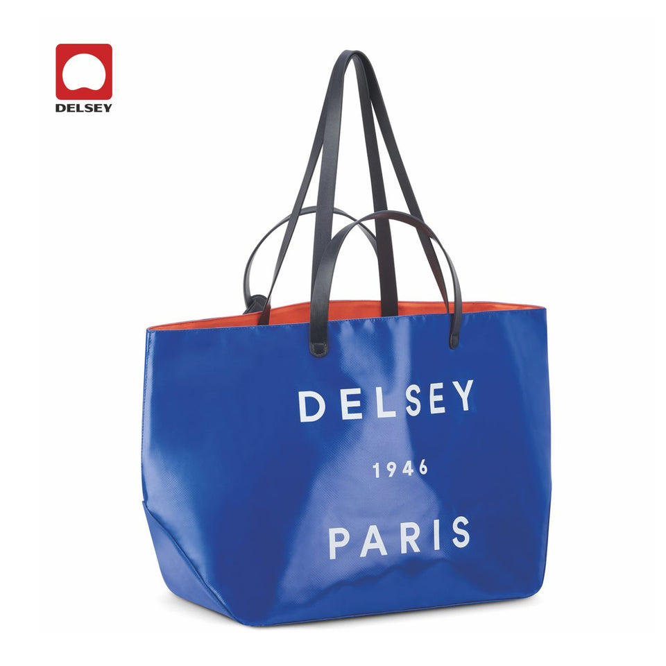 4306 Elyse Medium - Borsa Tote In PVC E Pelle Delsey personalizzato con logo - Pubblienne