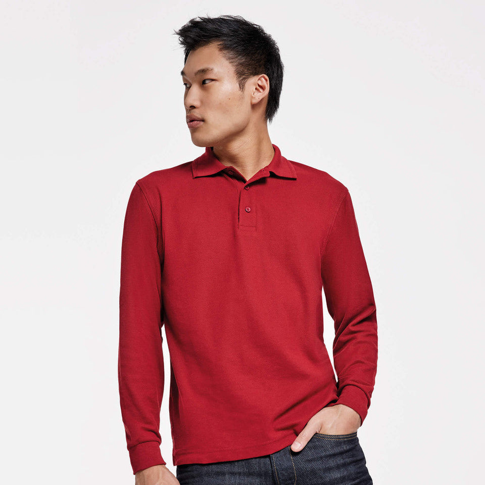 POLO MANICA LUNGA  Roly personalizzato con logo - Pubblienne