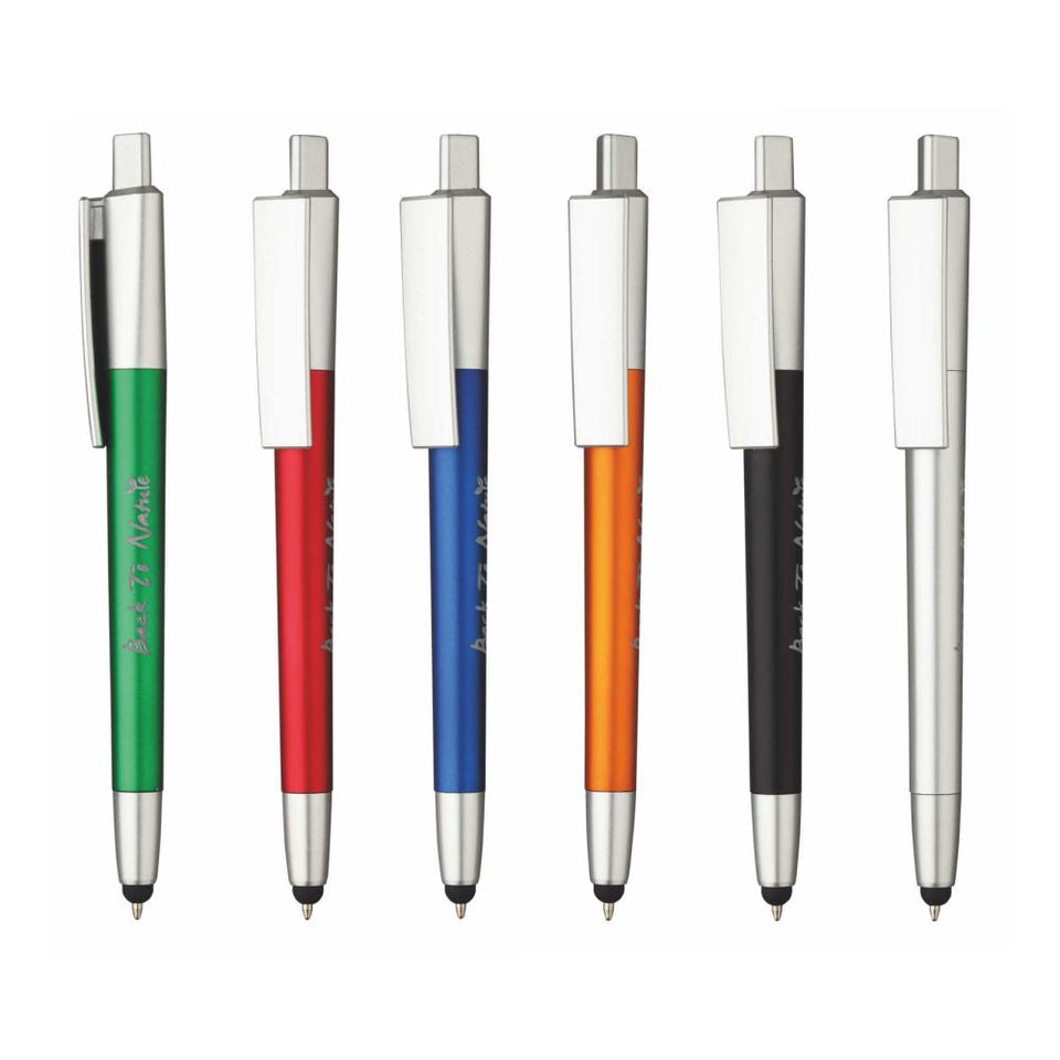 Glow - Penna Sfera Touch Con Led personalizzato con logo - Pubblienne