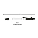 Glow - Penna Sfera Touch Con Led personalizzato con logo - Pubblienne