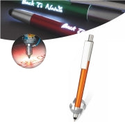 Glow - Penna Sfera Touch Con Led personalizzato con logo - Pubblienne