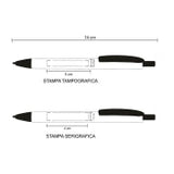 Penna A Scatto Rpet personalizzato con logo - Pubblienne