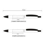 Penna A Scatto Rpet personalizzato con logo - Pubblienne