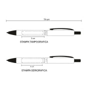 Penna A Scatto Rpet personalizzato con logo - Pubblienne
