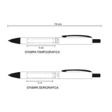 Penna A Scatto Rpet personalizzato con logo - Pubblienne