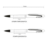 Hype White - Penna Sfera personalizzato con logo - Pubblienne