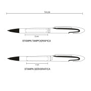 Hype White - Penna Sfera personalizzato con logo - Pubblienne