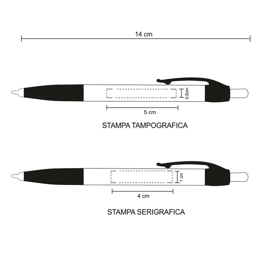 5214 Zorro - Penna Sfera personalizzato con logo - Pubblienne