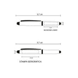 Penna Sfera Touch Con Led personalizzato con logo - Pubblienne