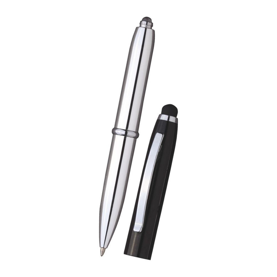 Penna Sfera Touch Con Led personalizzato con logo - Pubblienne