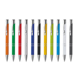 5651 Tito Soft - Penna Sfera In Alluminio Soft Touch personalizzato con logo - Pubblienne