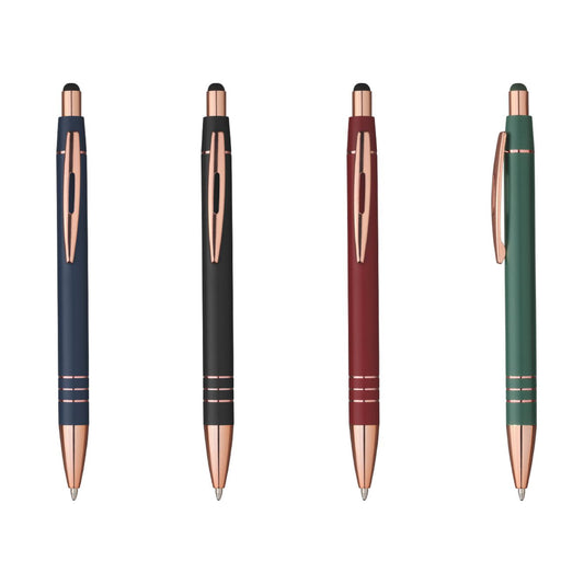 5694 Oriana - Penna Sfera Touch In Alluminio personalizzato con logo - Pubblienne