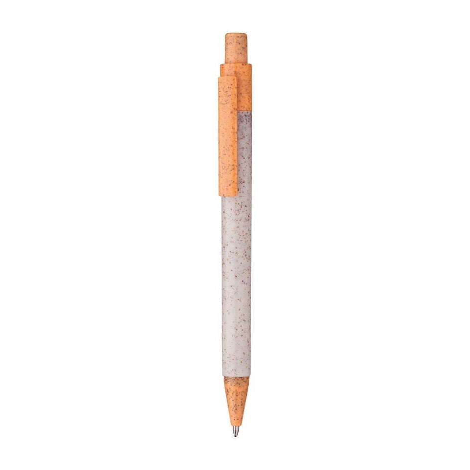 5063 Laif - Penna A Scatto Paglia Di Frumento personalizzato con logo - Pubblienne