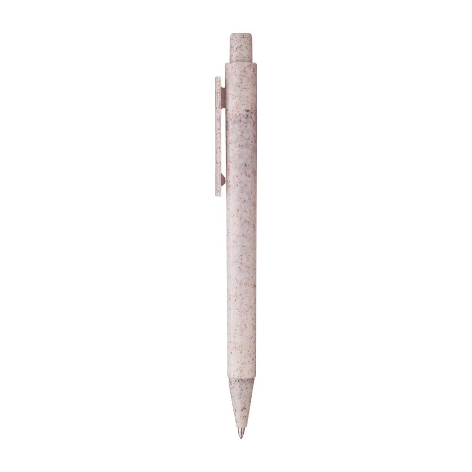 5063 Laif - Penna A Scatto Paglia Di Frumento personalizzato con logo - Pubblienne