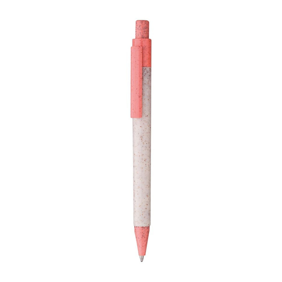 5063 Laif - Penna A Scatto Paglia Di Frumento personalizzato con logo - Pubblienne