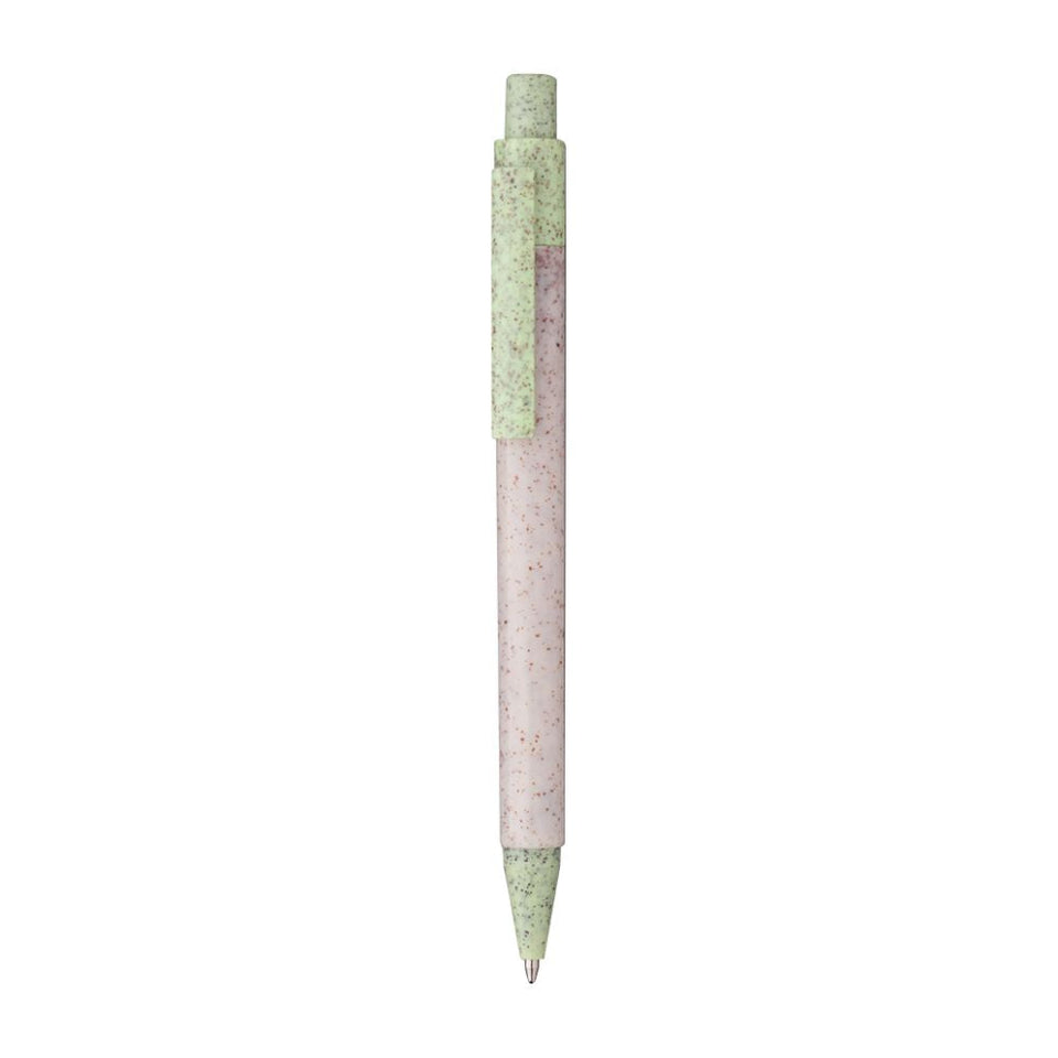 5063 Laif - Penna A Scatto Paglia Di Frumento personalizzato con logo - Pubblienne