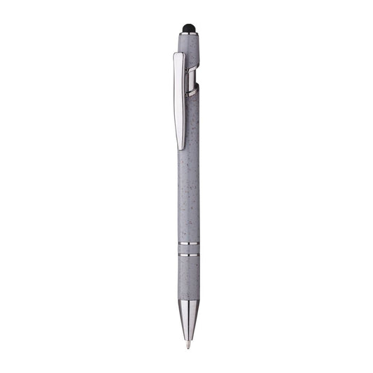 5065 Foxy - Penna A Scatto Paglia Di Frumento personalizzato con logo - Pubblienne