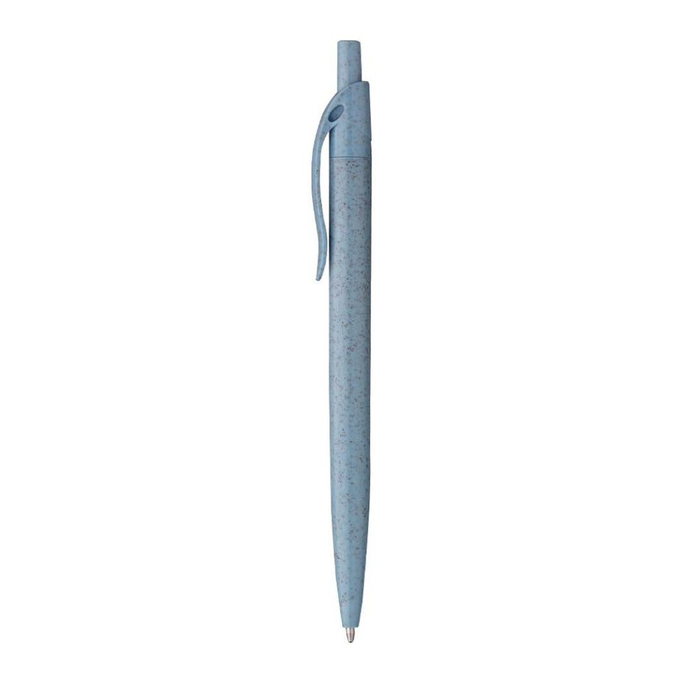 5066 Trigo - Penna A Scatto Paglia Di Frumento personalizzato con logo - Pubblienne